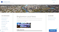 Desktop Screenshot of binghamtonnews.net