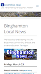 Mobile Screenshot of binghamtonnews.net